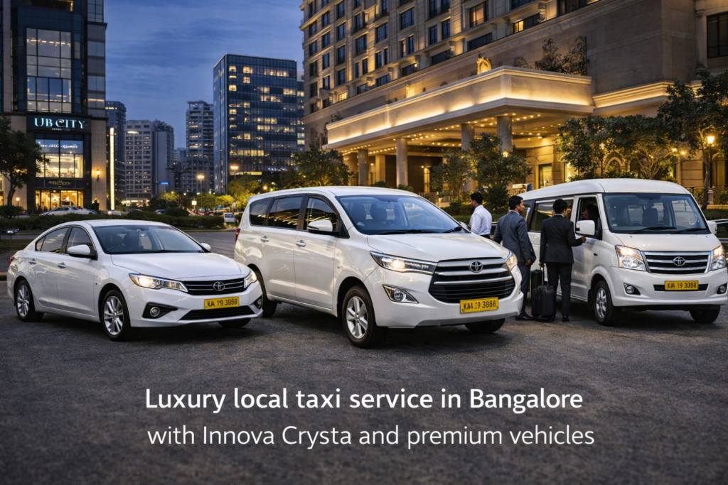 Bangalore local taxi service