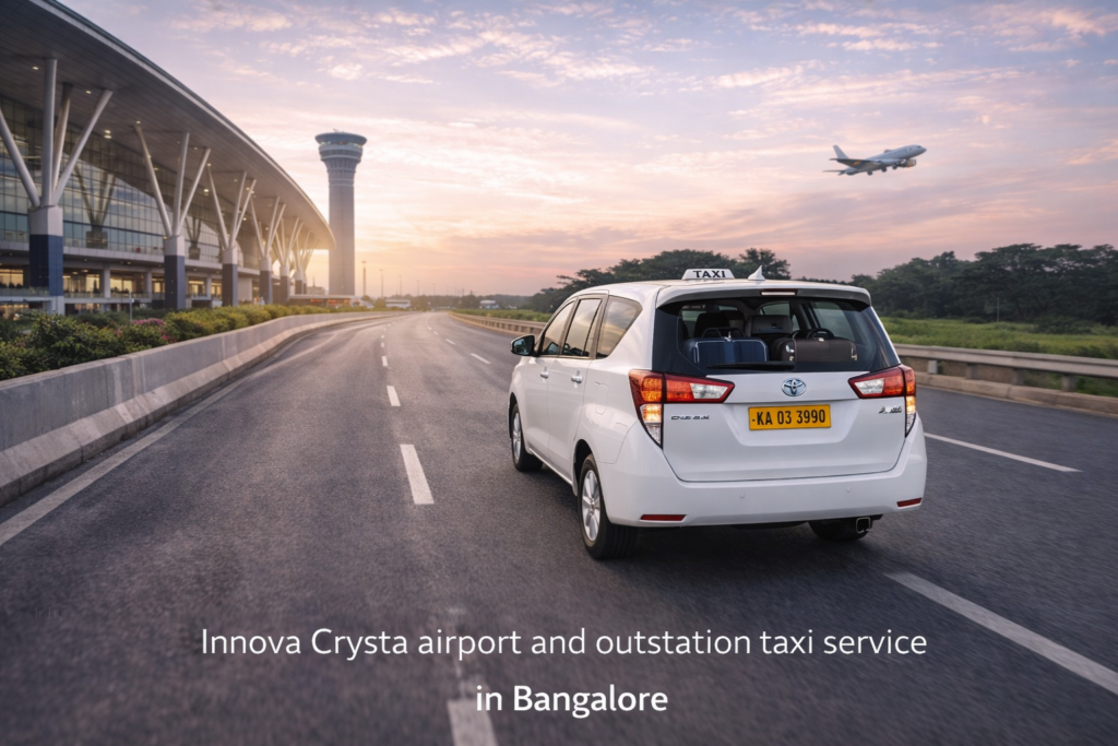Innova Crysta taxi booking